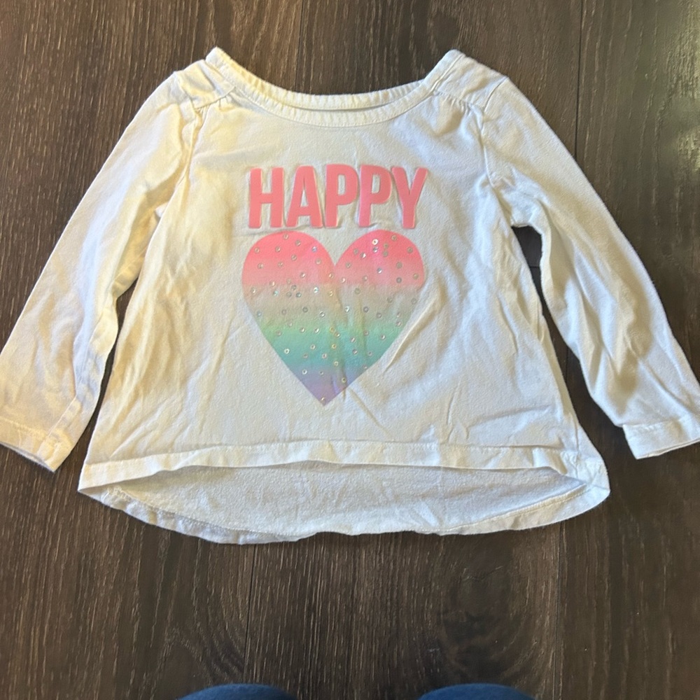 Children’s Place 12-18 Month High Low Heart Top